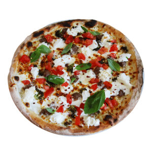 Pizza Salsiccia e broccoli